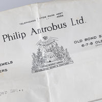 Philip Antrobus 4.5 Carat Mine-Cut Diamond Ring