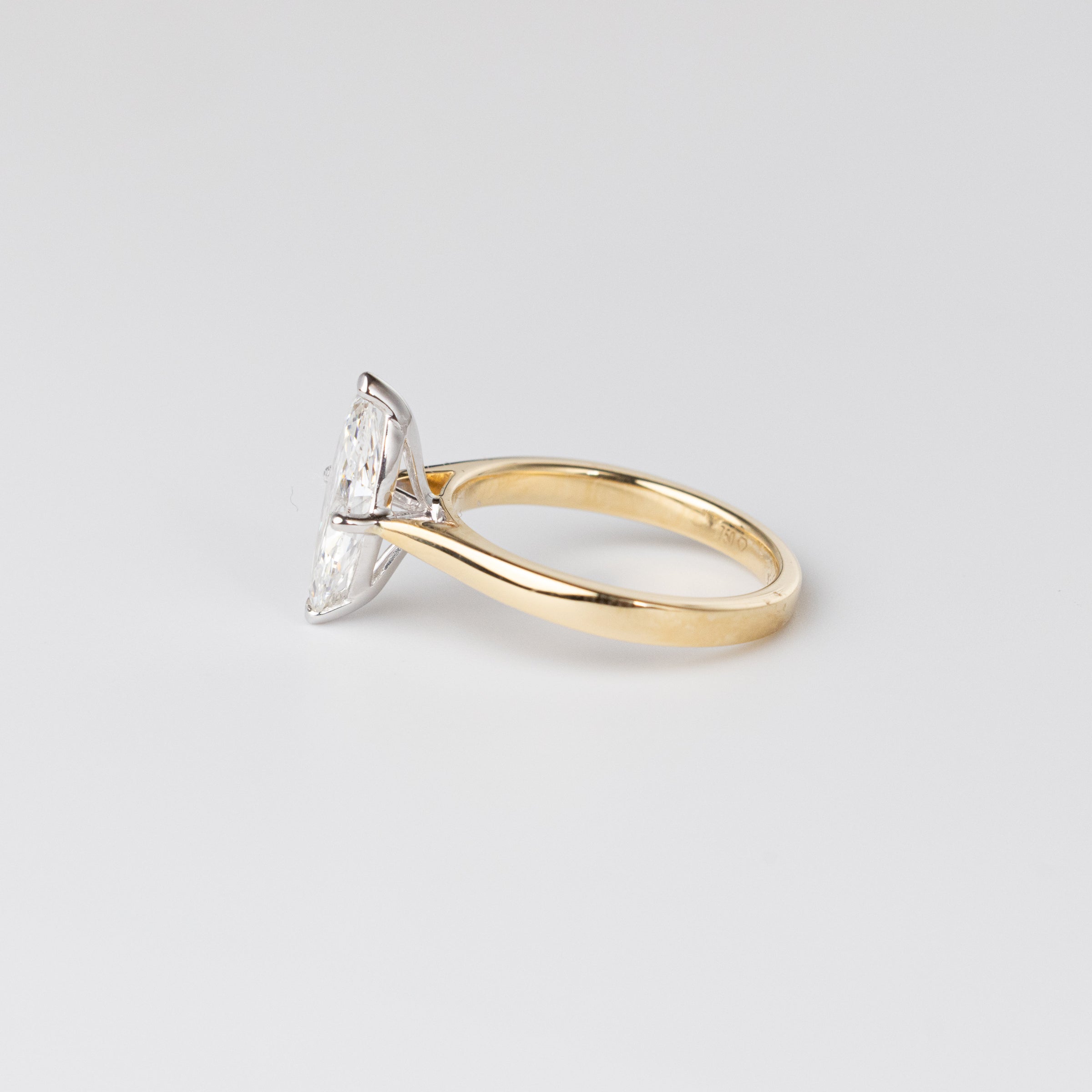 1.5 Carat Marquise Diamond Engagement Ring