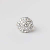 Vintage Diamond Cluster Ring