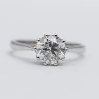 vintage engagement ring front