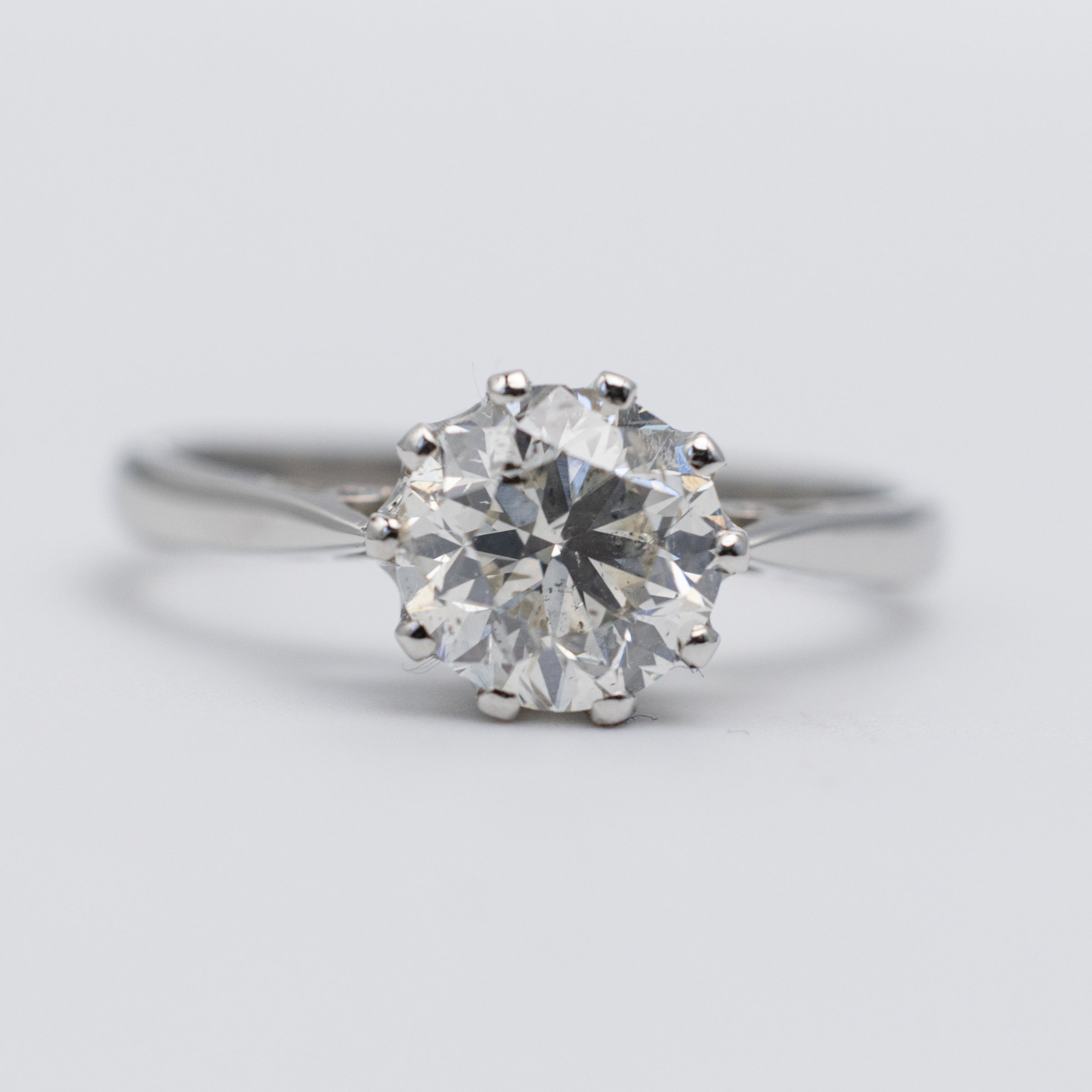 vintage engagement ring front