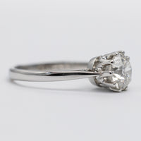 vintage engagement ring left corner