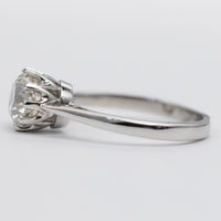 vintage engagement ring right side