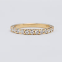 18K Yellow Gold .50ct Diamond Eternity Ring