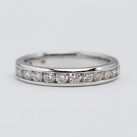 18K White Gold 0.77ct Diamond Eternity Ring