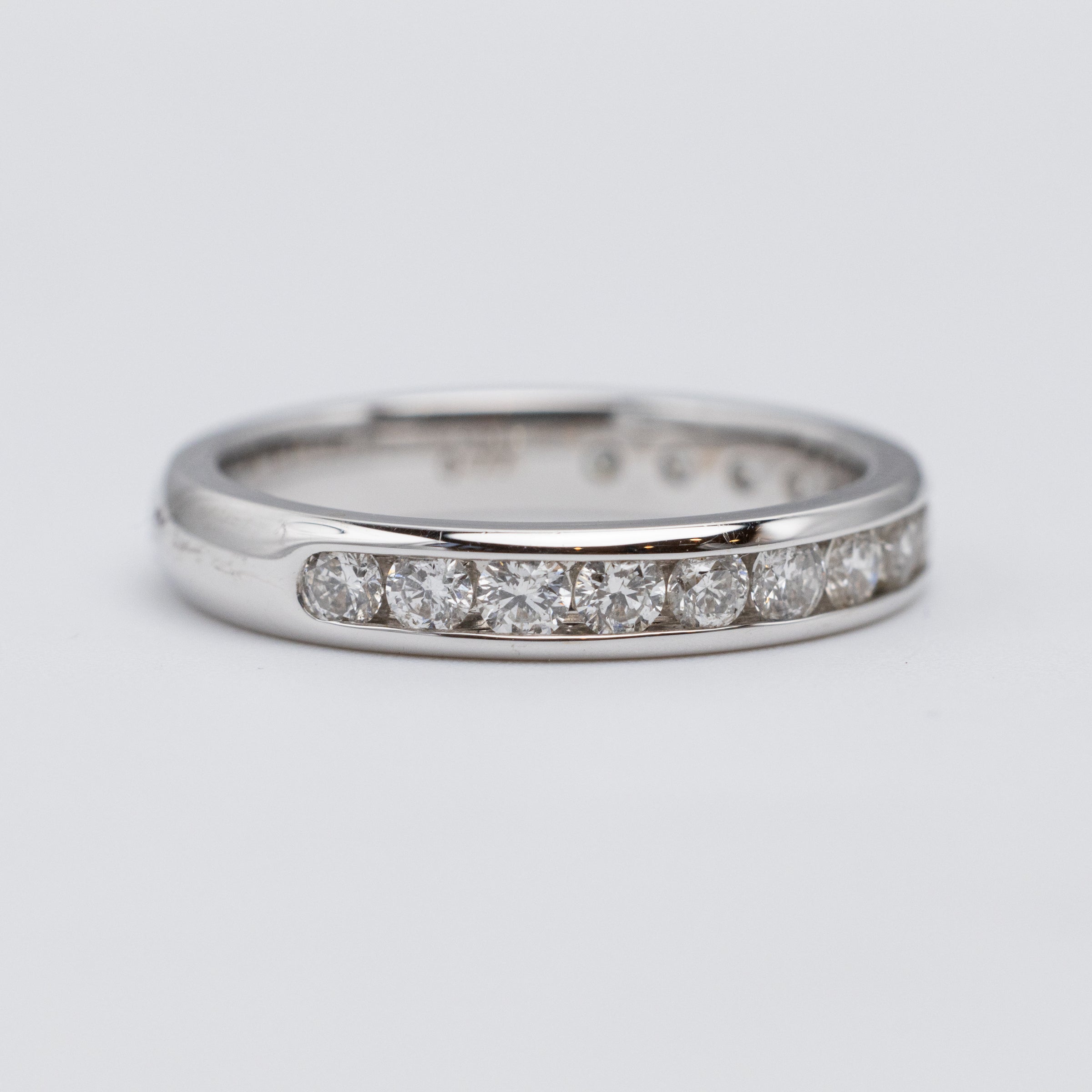 18K White Gold 0.77ct Diamond Eternity Ring