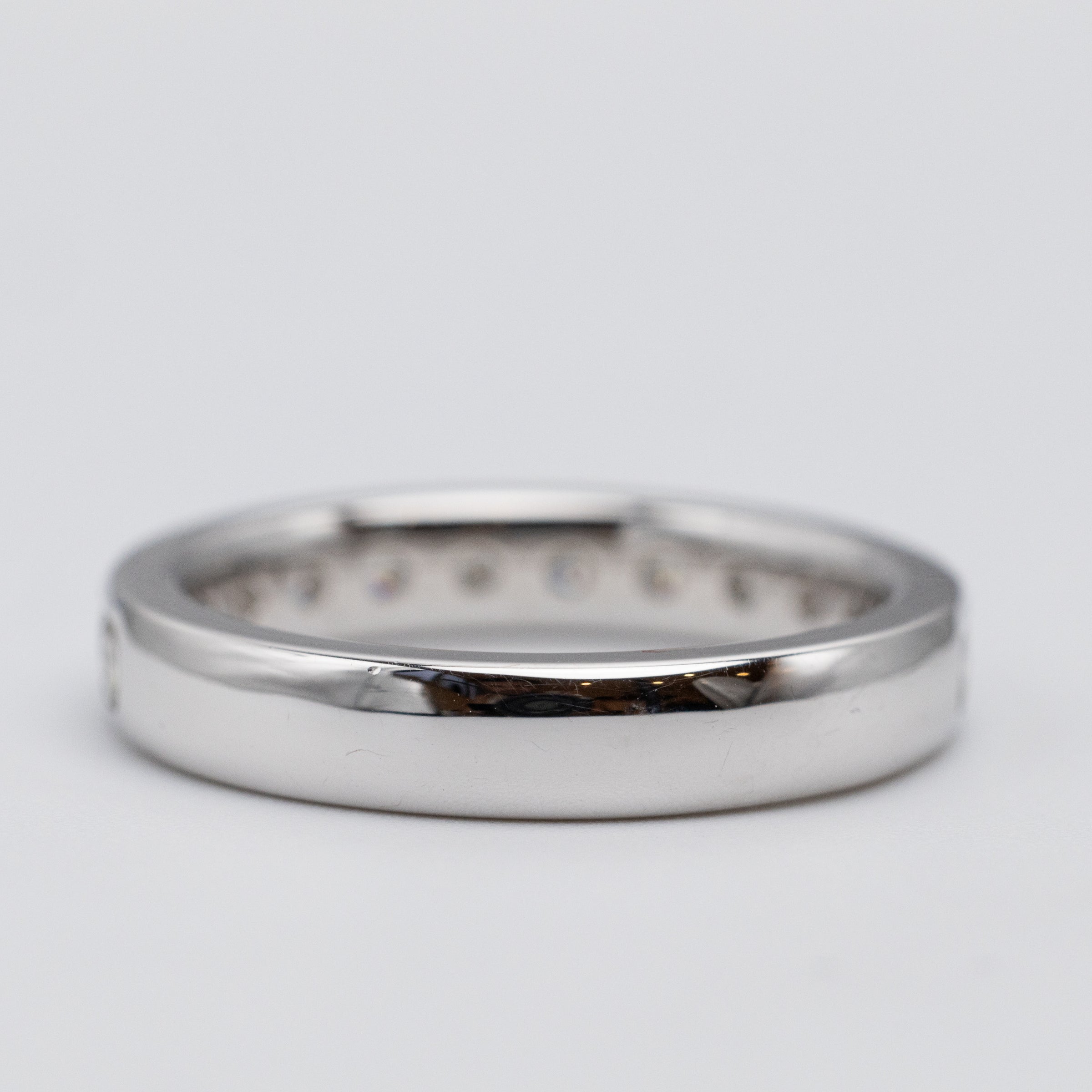 18K White Gold Channel Set 1.06ct Diamond Eternity Ring