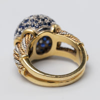 gold sapphire ring back left