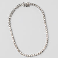 18K White Gold 0.35ct Diamond Tennis Bracelet