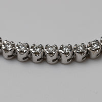 18K White Gold 0.35ct Diamond Tennis Bracelet