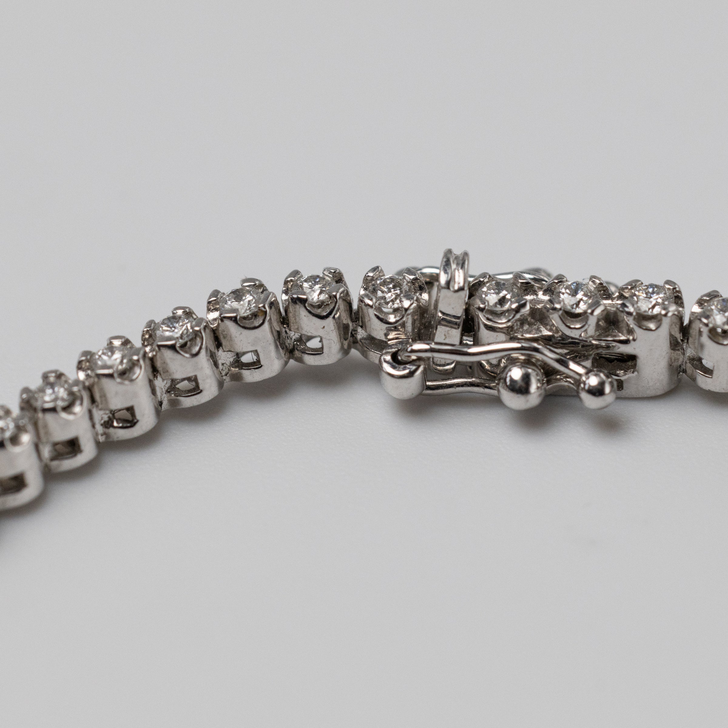 18K White Gold 0.35ct Diamond Tennis Bracelet