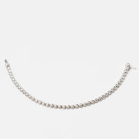 18K Bezel Set 3.04ct Diamond Tennis Bracelet