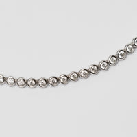 18K Bezel Set 3.04ct Diamond Tennis Bracelet