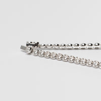 18K Bezel Set 3.04ct Diamond Tennis Bracelet