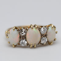 opal and diamond right slight left angle