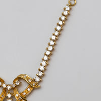 18K Emerald And Diamond Necklace