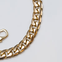 9K Yellow Gold Cuban Curb Link Chain