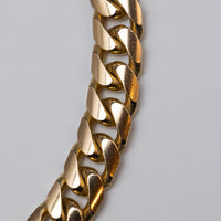 9K Yellow Gold Cuban Curb Link Chain