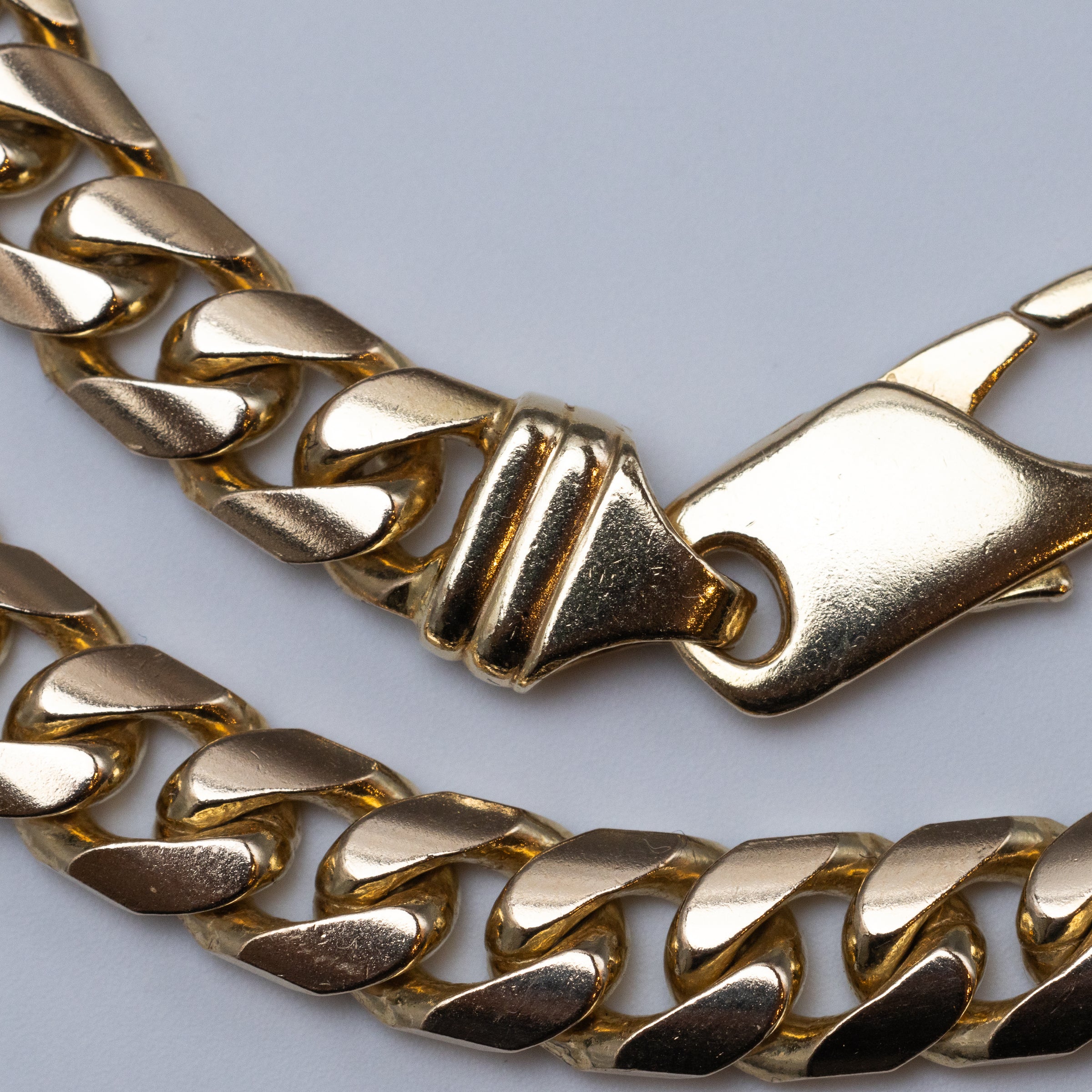 9K Yellow Gold Cuban Curb Link Chain