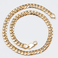 9K Yellow Gold Cuban Curb Link Chain