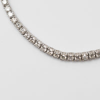 18K White Gold with 6ct Diamond Tennis Bracelet