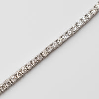 18K White Gold with 6ct Diamond Tennis Bracelet