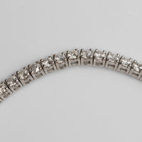 18K White Gold with 6ct Diamond Tennis Bracelet