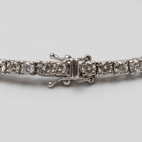 18K White Gold with 6ct Diamond Tennis Bracelet