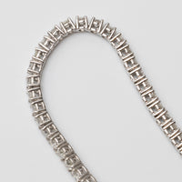 18K White Gold with 6ct Diamond Tennis Bracelet