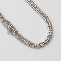 18K White Gold with 6ct Diamond Tennis Bracelet