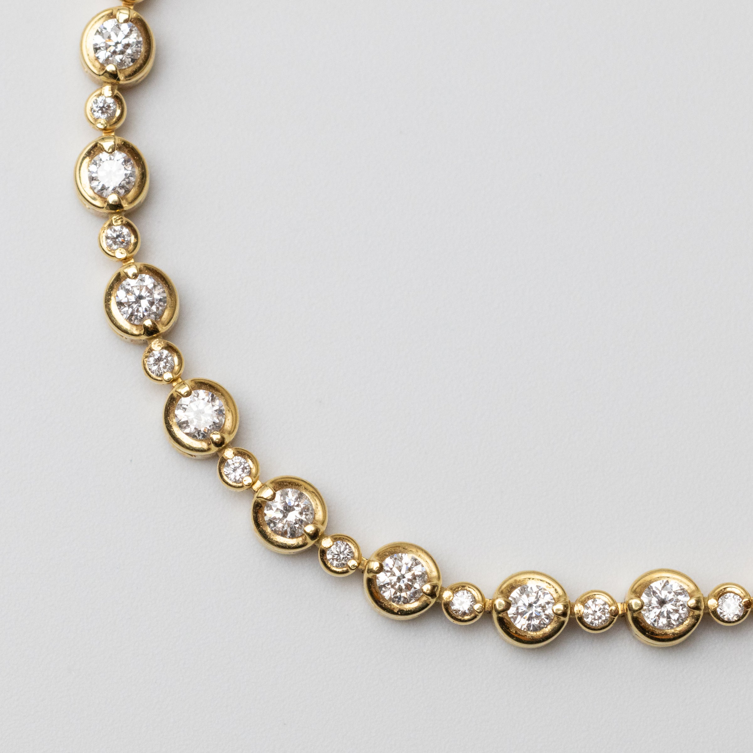 18K Yellow Gold 1.65ct Diamond Bracelet