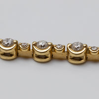 18K Yellow Gold 1.65ct Diamond Bracelet