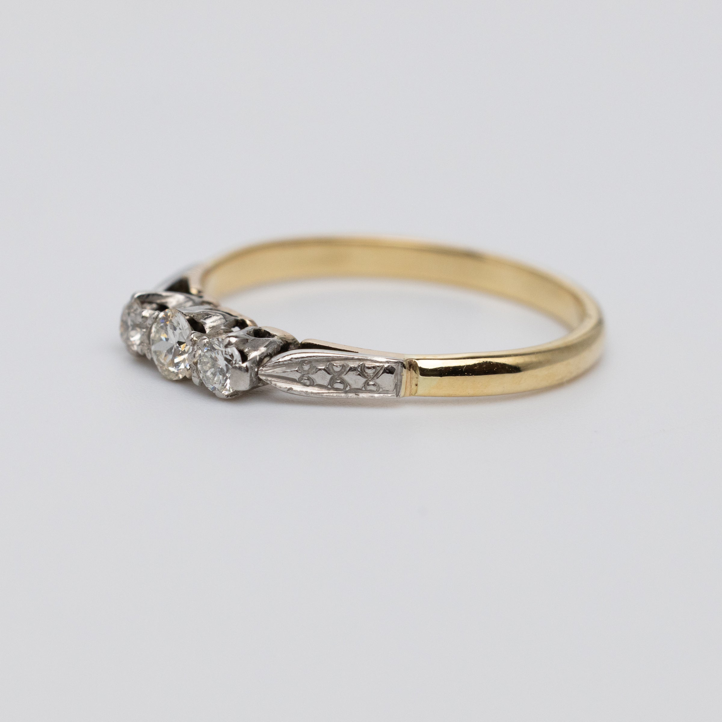 Trilogy Diamond Ring