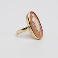 Vintage Oval Cameo Ring