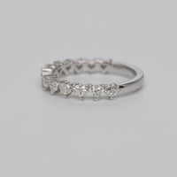 0.98 Carat Heart Diamond Eternity Ring
