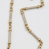 14K Gold Masonic Cross Pendant And Chain