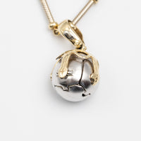 14K Gold Masonic Cross Pendant And Chain