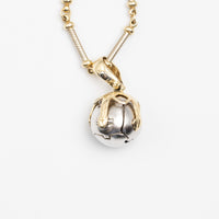 14K Gold Masonic Cross Pendant And Chain