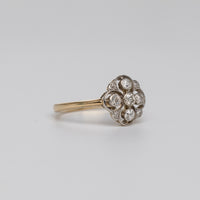 Edwardian Diamond Cluster Ring