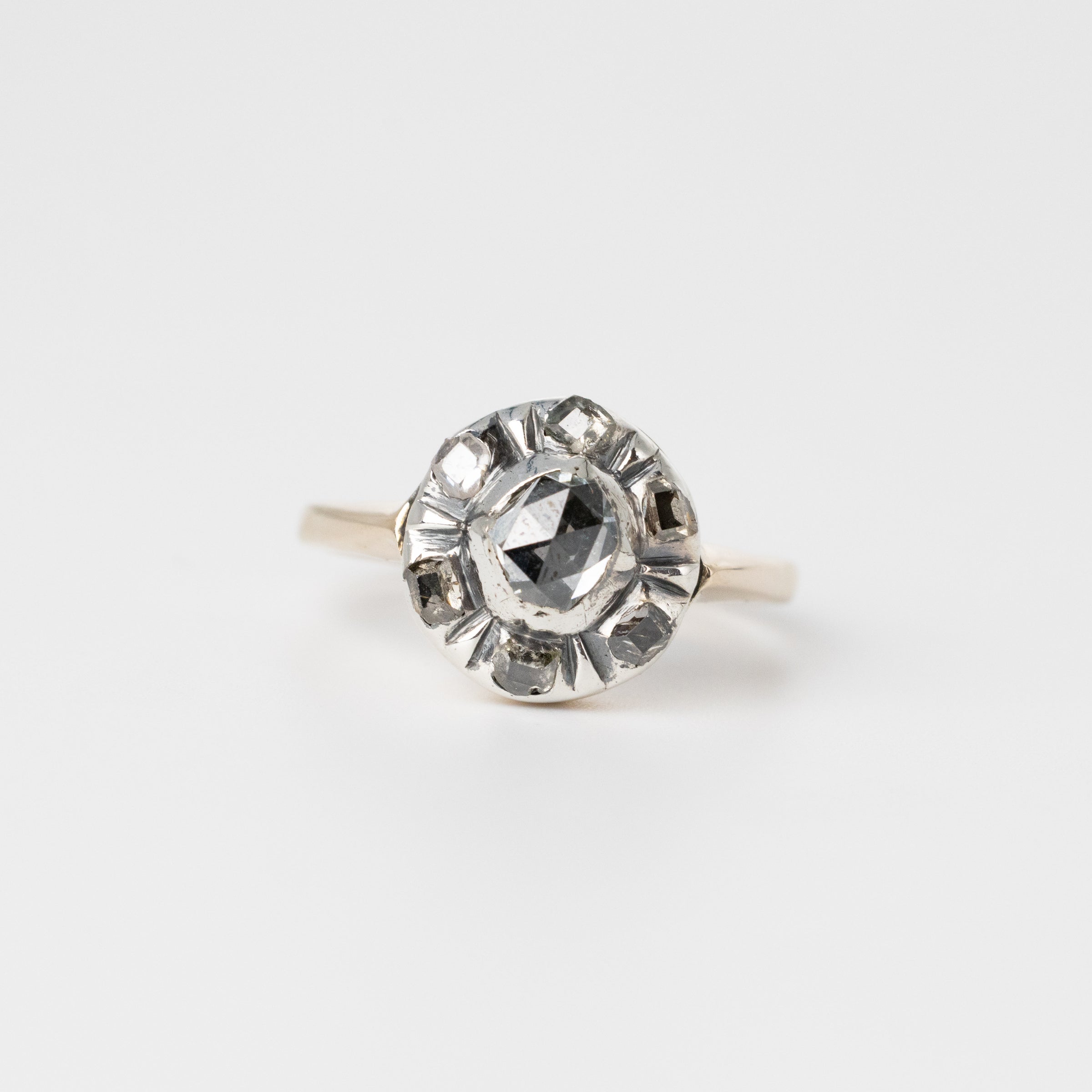 Georgian Rose Cut Diamond Ring