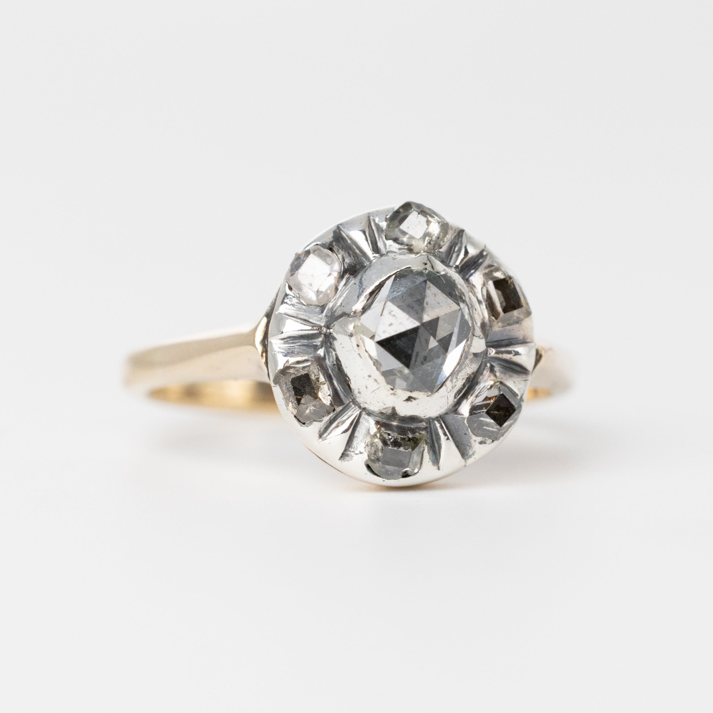 Georgian Rose Cut Diamond Ring