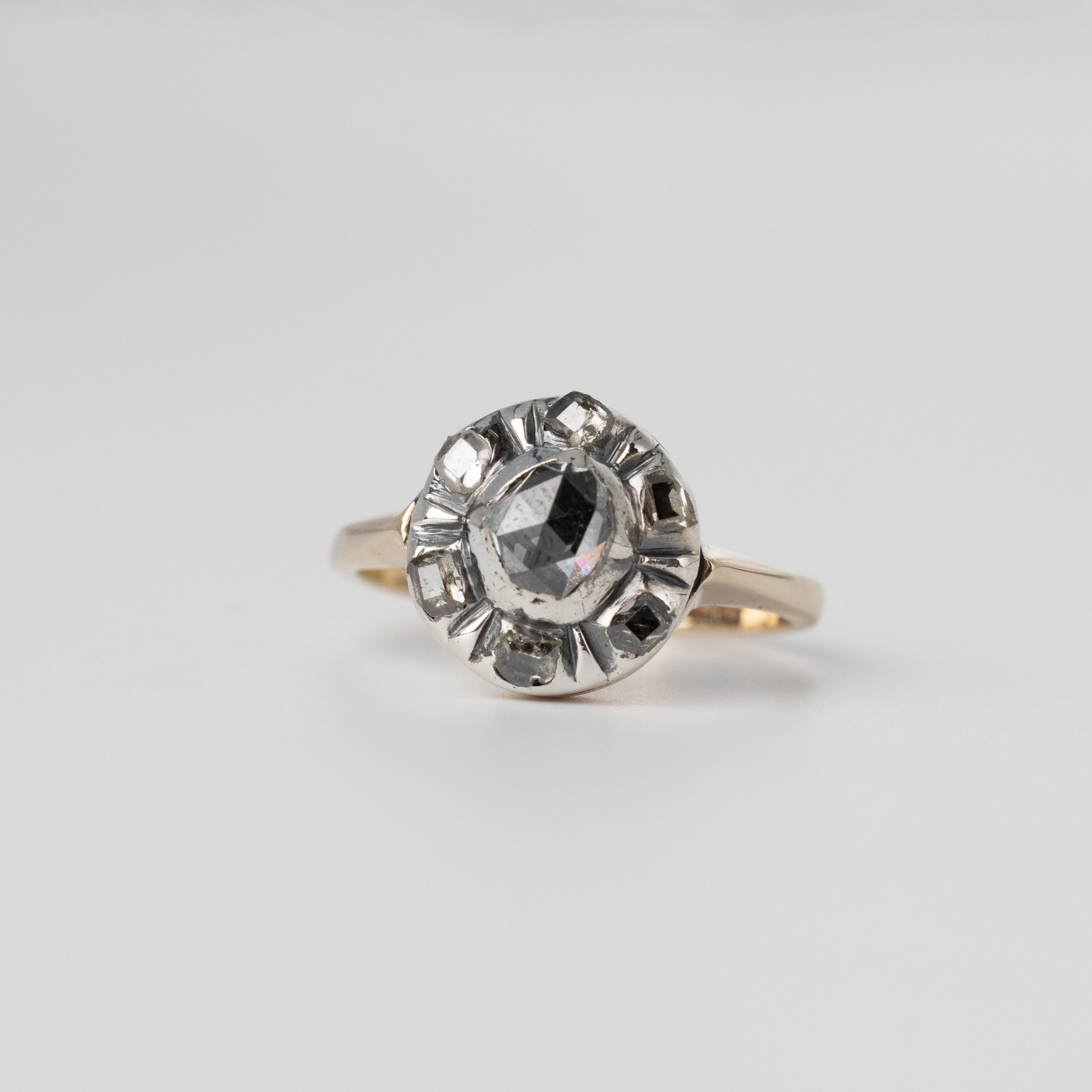 Georgian Rose Cut Diamond Ring