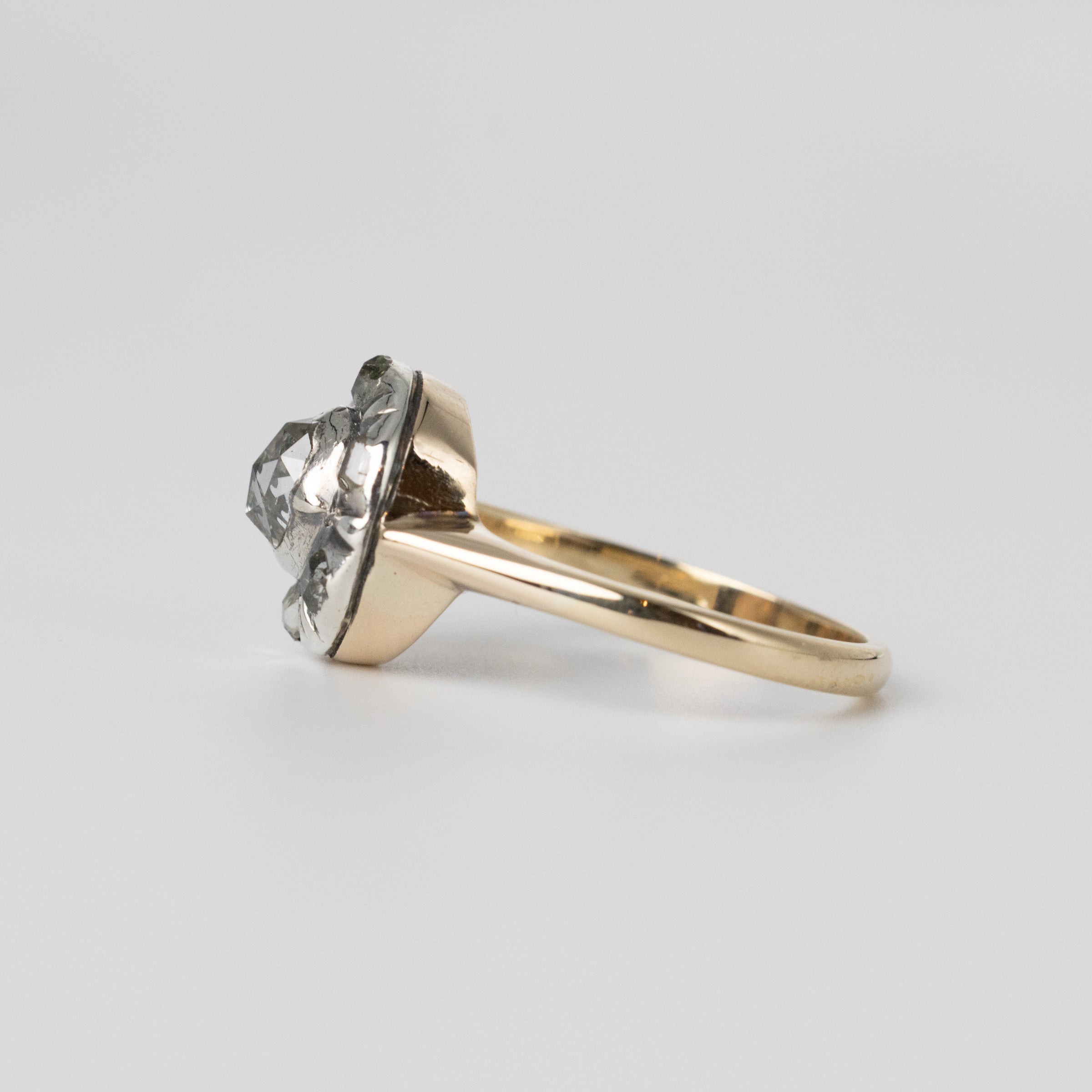 Georgian Rose Cut Diamond Ring