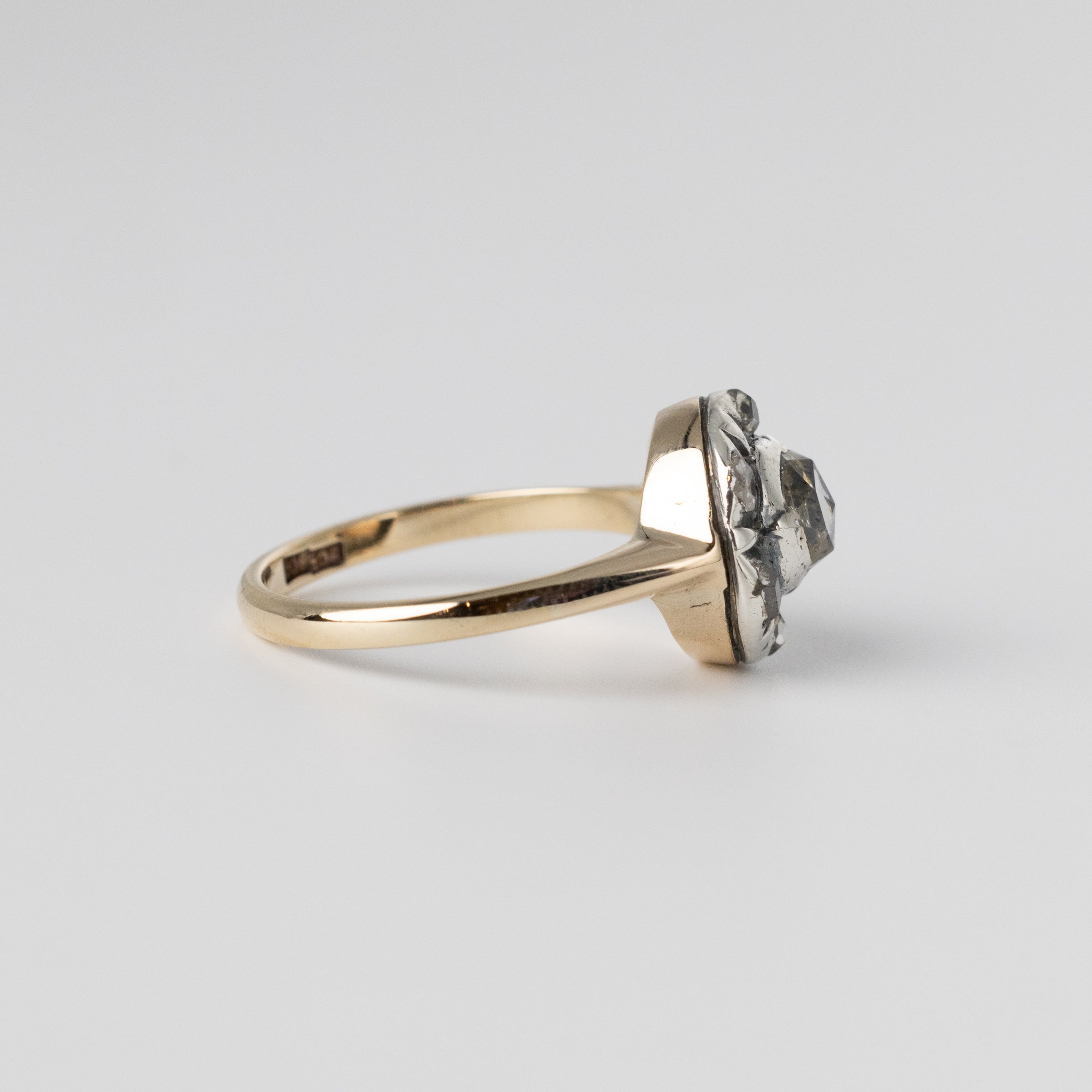 Georgian Rose Cut Diamond Ring