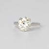 Philip Antrobus 4.5 Carat Mine-Cut Diamond Ring