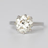 Philip Antrobus 4.5 Carat Mine-Cut Diamond Ring