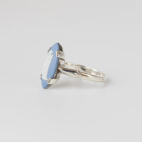 Vintage Silver Wedgewood Ring