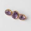 Vintage Amethyst Brooch