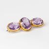 Vintage Amethyst Brooch