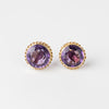 Vintage Amethyst Studs